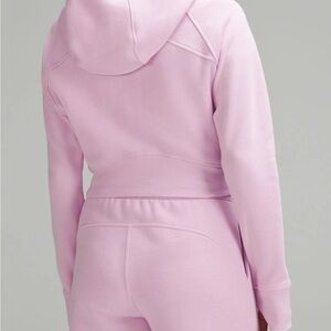 Scuba Full-Zip Cropped Hoodie